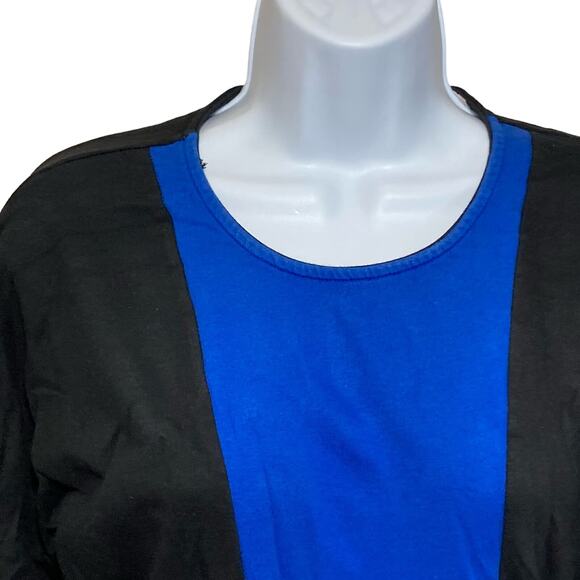 Urban Outfitters Short Sleeved Sweatshirt Top Color Block Dolman Sleeves XS - Picture 3 of 14